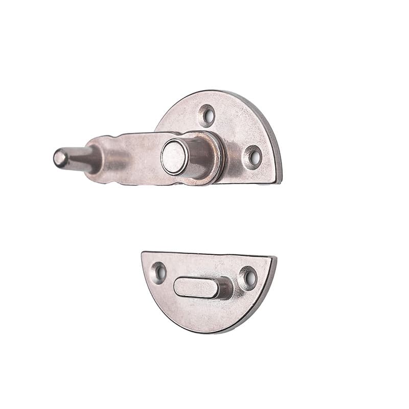 Maniglietta per sportelli alla genovese in Inox AISI 316 - Thumbnail 2