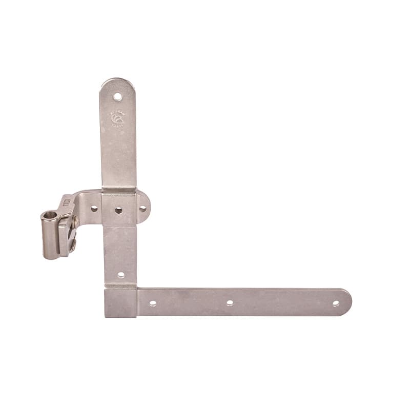 Angolare occhio registrabile per superamento spalletta in Inox AISI 316 - Immagine 1