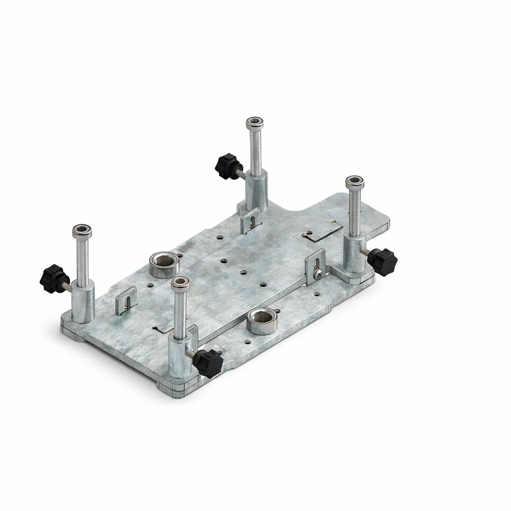 Dima di foratura per cardini e bandelle registrabili in Ferro - Immagine 1