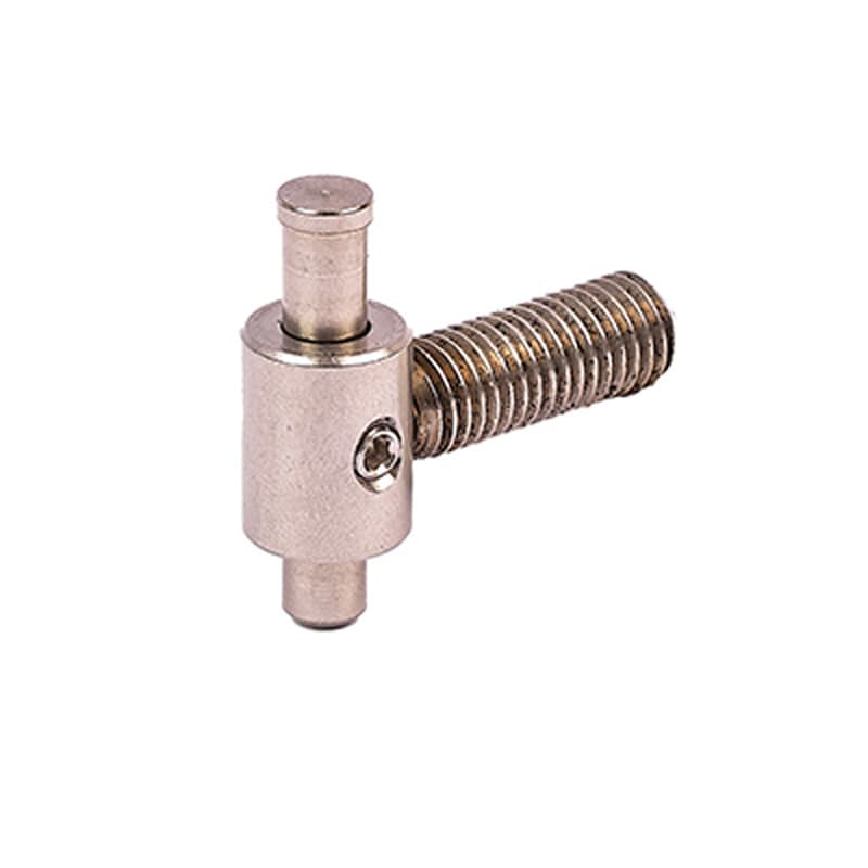 Cardine a vite perno sfilabile Ø7 per bandelle padovane e vicentine