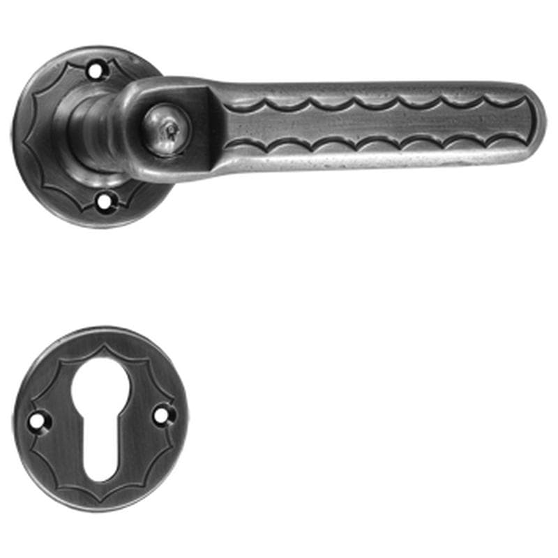 Silver • Ferro • Foro cilindrico - con molla di ritorno