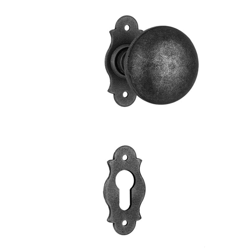 Pomolo decentrato girevole con rosetta e bocchetta