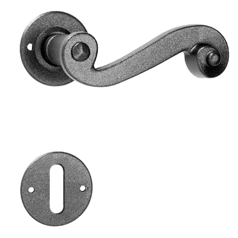 Maniglia con rosetta e bocchetta