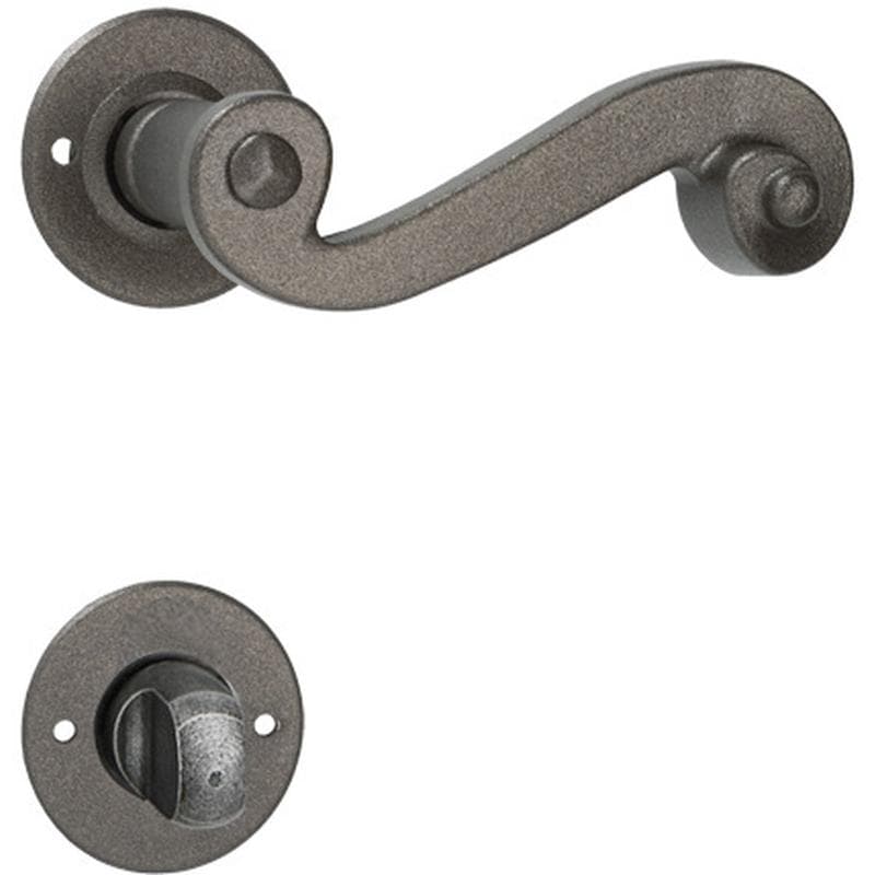 Grafite • Ferro • Nottolino wc -  senza molla di ritorno