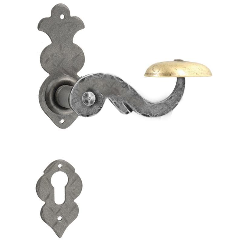 Grafite  • Ferro • Foro cilindrico -  con molla di ritorno 