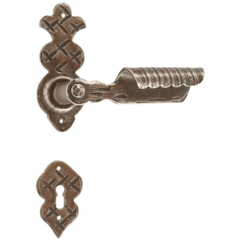 Ruggine  • Ferro • Foro normale -  con molla di ritorno 