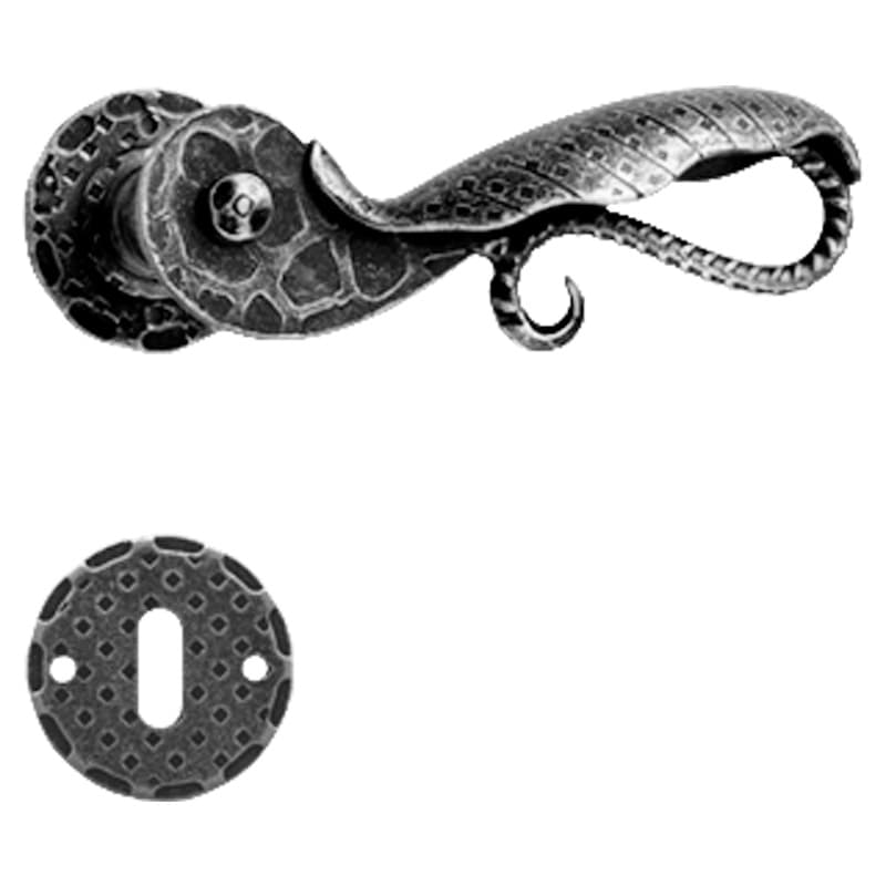 Silver • Ferro • Foro normale -  con molla di ritorno