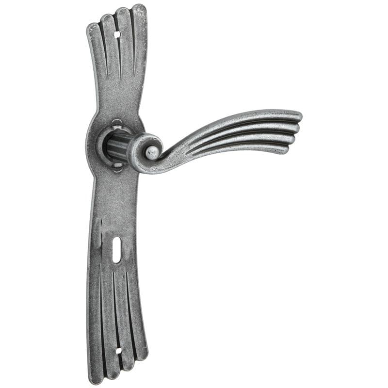 Silver • Ferro • Foro normale - distanza 90mm - con molla