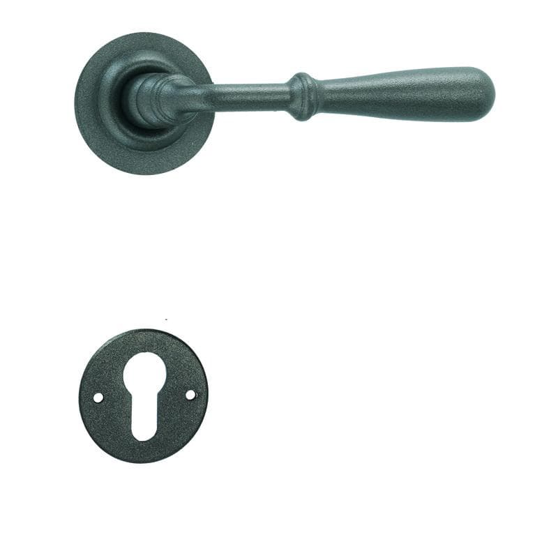 Grafite  • Ferro • Foro cilindrico -  con molla di ritorno 