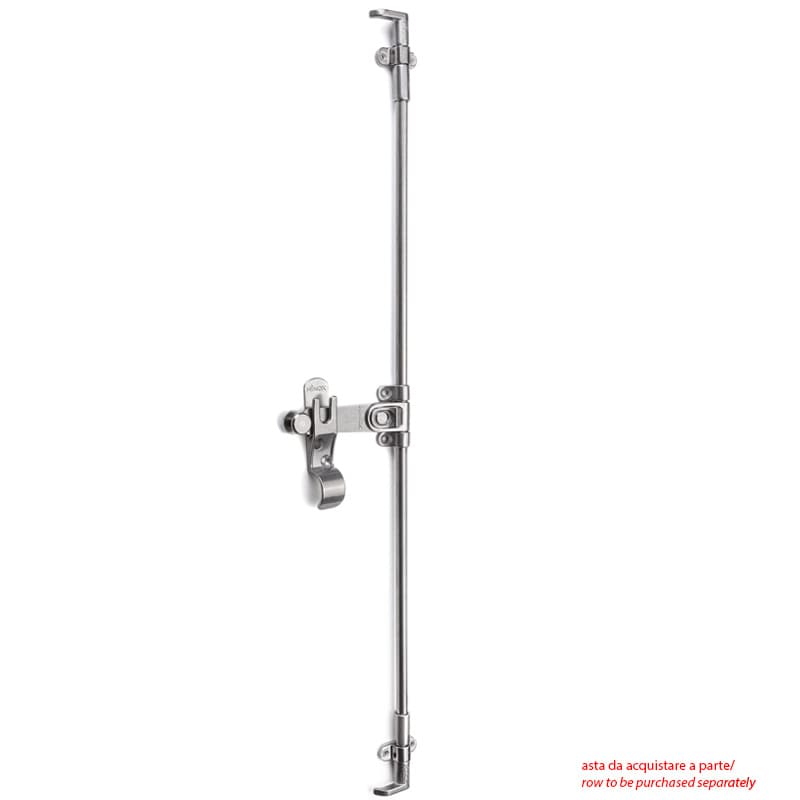 Naturale  • Inox AISI 316 • Due ante - impugn. ridotta - c/antifurto 