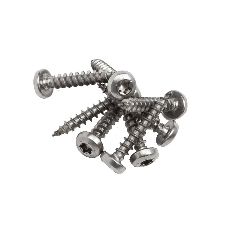 Naturale  • Inox AISI 316 • D.3,9 x 32 taglio torx 