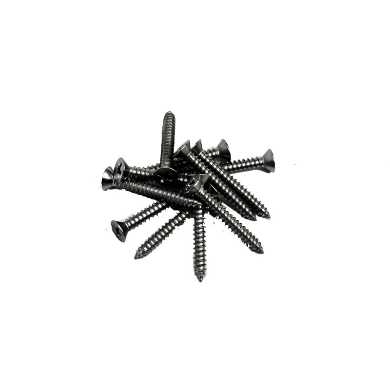 Nero • Inox AISI 316 • Ø4,0 x 35 taglio croce