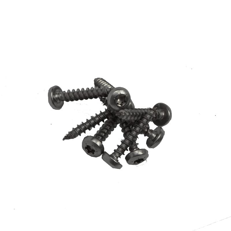 Nero • Inox AISI 316 • Ø6 x 35 taglio torx