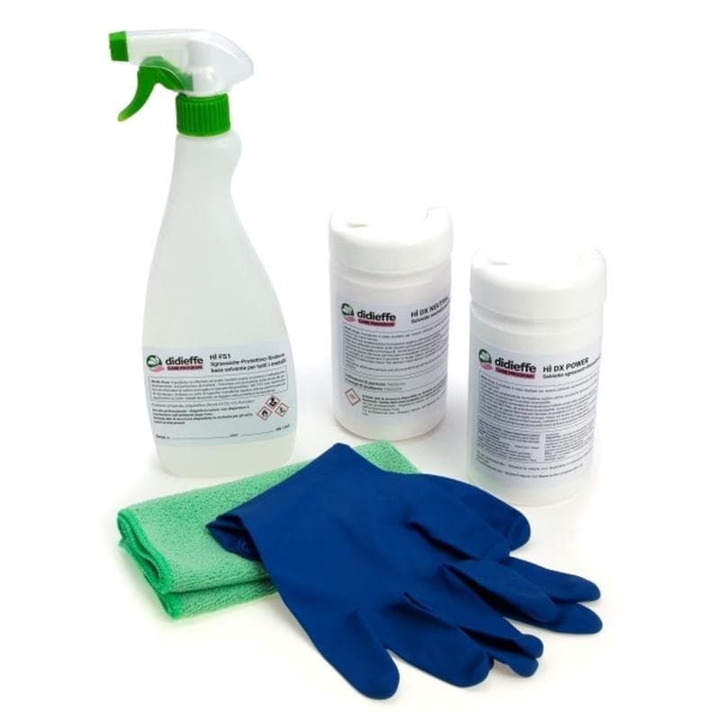 Kit di pulizia e manutenzione per accessori in acciaio inox - Immagine 1